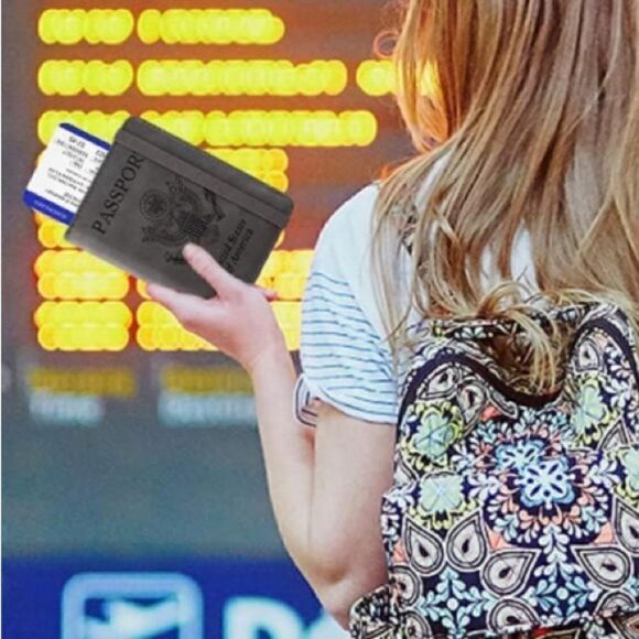 Leather Passport Cover  - Picture 5 of 5